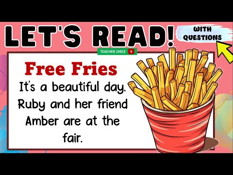 READING COMPREHENSION FOR GRADE 4, 5, AND 6 MATATAG   FALL FRIES