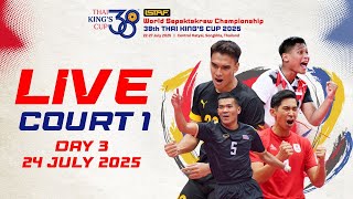 DAY 3 COURT 1 OF ISTAF WORLD SEPAKTAKRAW CHAMPIONSHIP 38th KING'S CUP 2025