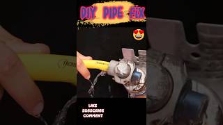 DIY PIPE FIX 💯😱 #shorts #youtubeshorts #viral