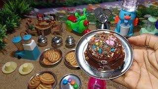 Miniature Good Day Biscuits Chocolate Cake (Chocolate Cake) Dairy Milk Chocolate Cake 😋😋🎂🎂