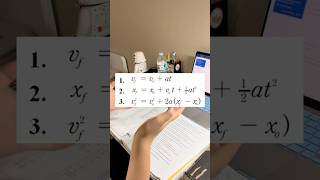 Unit 1 AP Physics 1: Kinematics #apexams #study #review #score #apphysics #lockedin #lockin