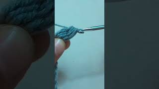 How To Crochet Pom Pom Stitch For Borders #crochetting #stylish handmade crochet items ♥️