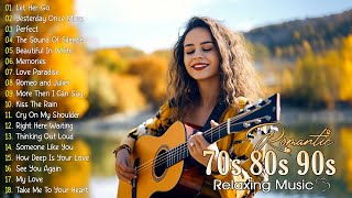 Top 50 Guitar Love Songs Collection ❤ The Most Beautiful Music in The World For Your Heart