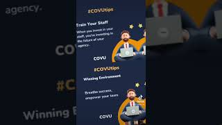 Train your staff and always have a winning environment! #covu #insurance #insuranceagency