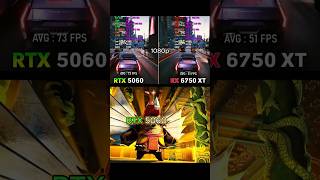 RTX 5060 8GB VS RX 6750 XT 12GB in 2025 !!! #shorts #benchmark #rtx #rtx5060