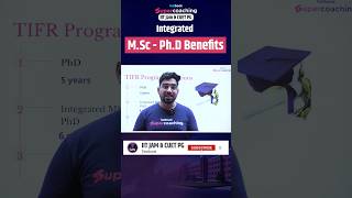 Integrated M.Sc - Ph.D Benefits #shorts #tifr #msc #phd #integrated #programs #research #ytshorts