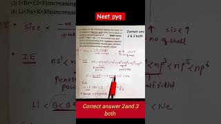neet inorganic pyq with concept #neet2024 #neetpyq #chemistry #cpsharma