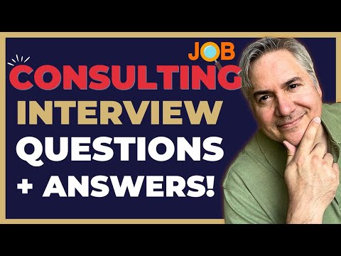 10 Consulting Interview Questions You NEED To Know (+ Answers!)