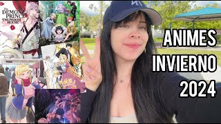TE DIGO los ANIMES INVIERNO ENERO 2024☃️❄️ parte 2