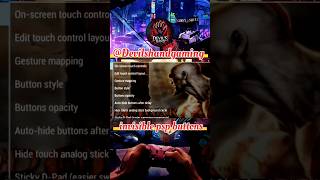 🎮🎮 how to make ppsspp control button  invisible for better gampley 🎮🎮#godofwargameplay #pspsgaming