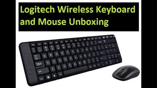 Logitech MK215 Wireless Keyboard & Mouse Unboxing