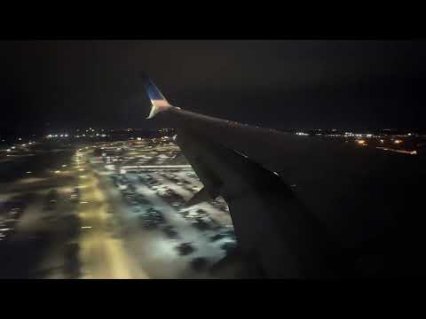 UA1909 cloudy evening hard landing ROC