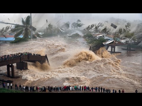 Australia today: Cyclone Alfred hits Queensland and NSW, roads broken, homes blown away, trees down