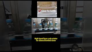 CO2 Laser Code Printer for PET bottle| CO2 Laser Marking Machine replace for inkjet printer
