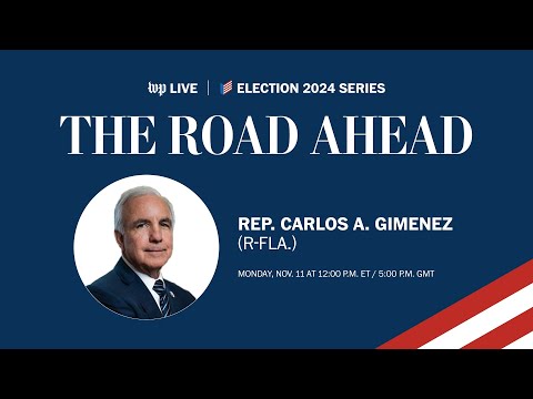 Rep. Carlos Gimenez on historic realignment of the electorate in 2024 election (Full Stream 11/11)