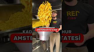 Meşhur Amsterdam patatesini İstanbul’a getiren Red Fries, Bağdat Caddesi Noter Sokak No:21’de