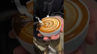 Wing Tulip Latte Art | Coffee art #coffeelatteart #coffeeart #espressoyourself