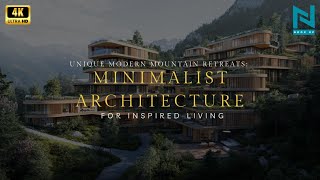 Unique Modern Mountain Retreats: Minimalist Architecture for Inspired Living