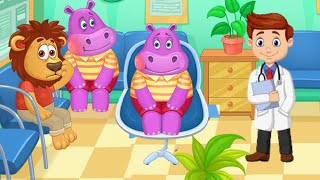 Kids Cartoon video 💞 दांत साफ  करबाने आये सेर 😀 #kidsstudytv