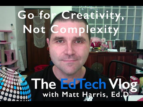 Go for Creativity, Not Complexity