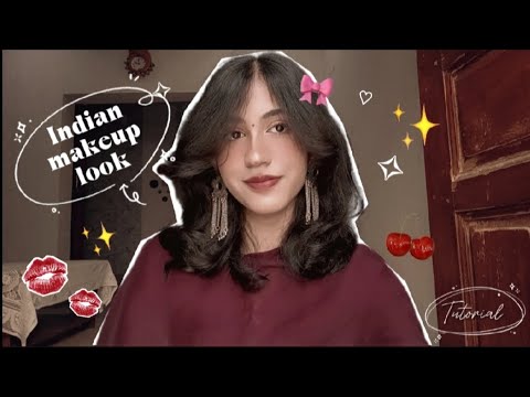 Indian makeup looks 🪷 Kinda tutorial