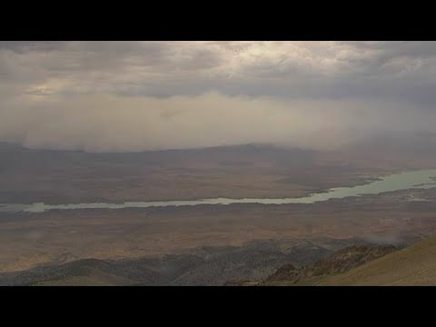 Dust Storm Crawls across Nevada 8/11/2020