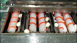 5000eggs_h factory supply hard boiled egg peeler peeling machine video