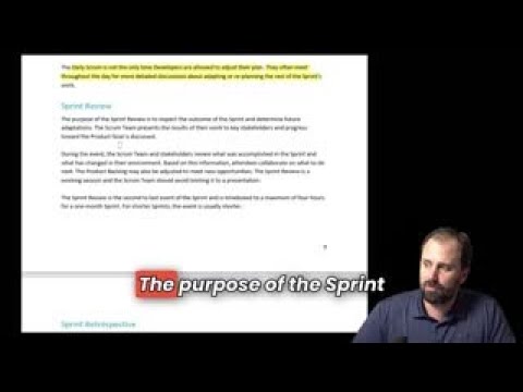 Sprint Review Simplified Scrum Guide Breakdown With Scott Payne