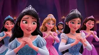 Dancing Princesses - Elsa Anna - Belle - Cinderella & Friends - Best Fun Cartoon Videos for Kids