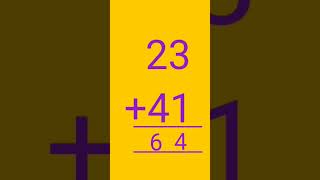 2 digit addition sums.easy sums for kids. #shorts #maths