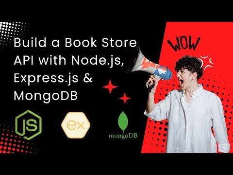 Build a Book Store API with Node.js, Express.js & MongoDB | No-Talking Coding Tutorial