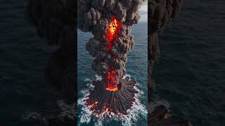 🌋 Epic Eruption of a Fiery Ocean Volcano – Lava Meets the Sea in a Stunning Show of Nature’s Power 🔥