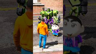 Robot Hulk Fight Against Grey Hulk 💪 #shorts