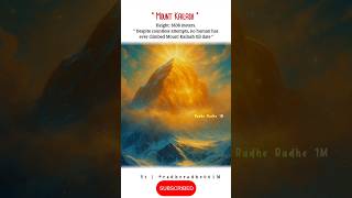 POV: Hidden Truth of Mount Everest & Kailash ❄️🕉️ | Radhe Radhe 1M