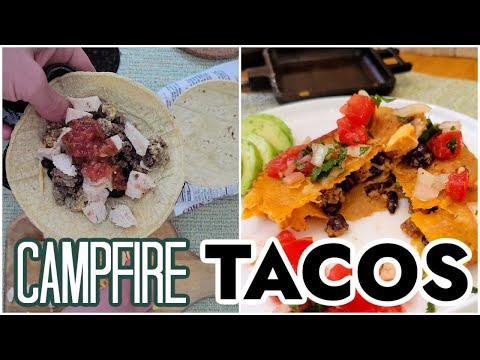 Campfire Taco Melts Pie Iron Recipe
