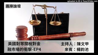 兩岸論壇-陳文甲(來賓楊鈞池)-美國對等關稅對金融市場的衝擊-EP4