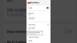 realme 5g network setting setup #shorts #tending #features