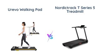 UREVO Walking Pad vs NordicTrack T Series 5 Treadmill 🏃‍♂️🏋️‍♀️