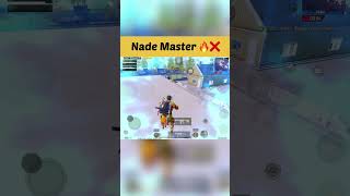 PUBG Nade Master 🔥 #shorts  #nadee #pubgm  #1v3 #funny #pubg #starazeemyt