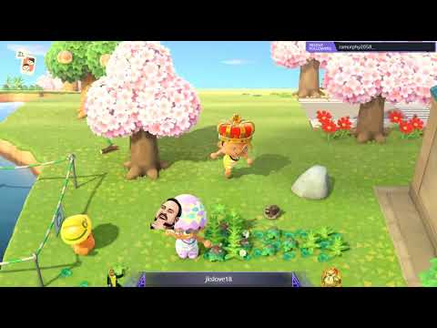 Let's Play Animal Crossing New Horizons - Visiting potato's island
