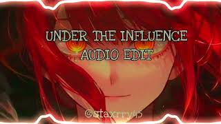 Under the influence//Audio edit 💌👤