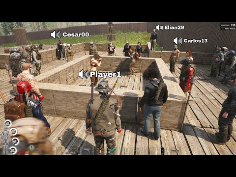 TOP 10 Mejores Juegos De SUPERVIVENCIA MULTIJUGADOR Para Android 2022