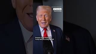 Trump again floats idea of a 3rd term