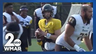 Towson Tigers improve to 4-4 after a big road win
