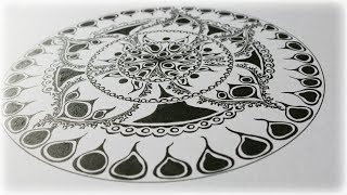 Zentangle Inspired Art #41