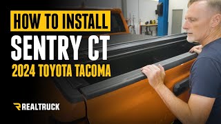 How to Install RealTruck TruXedo Sentry CT Hard Roll-Up Tonneau Cover on a 2024 Toyota Tacoma