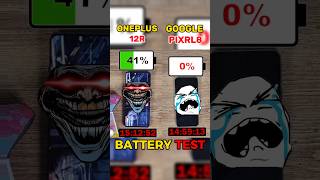 ONEPLUS 12R VS GOOGLE PIXEL 8 BATTERY TEST!!