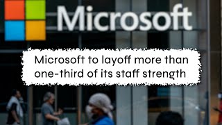 Tech layoffs hit more big tech staff | News Roundup