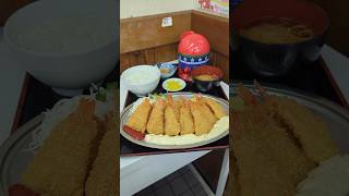 赤丸食堂 ネーミング抜群な15尾の海老フライ 大阪・弁天町 #大阪ランチ