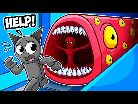 SPRUNKI TOOK THE WRONG TRAIN!